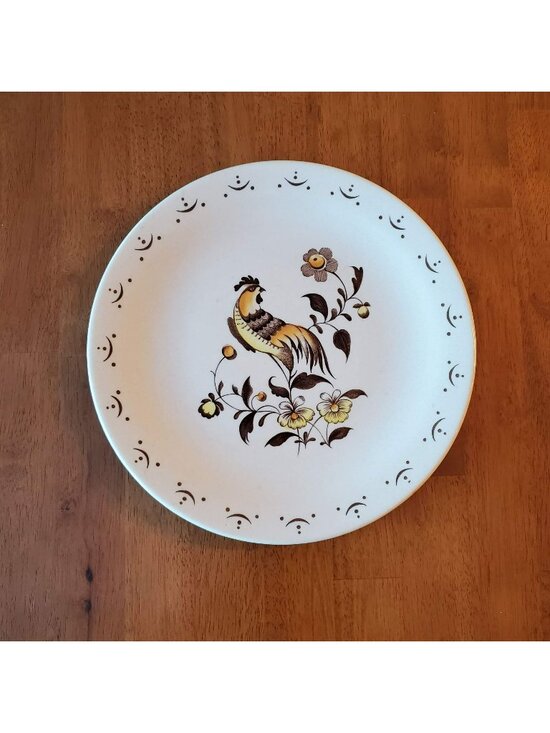 Johnson Bros Other - Johnson Bros "Sun Up" Dinner Plate 10" 1960s Vintage England Rooster Design
